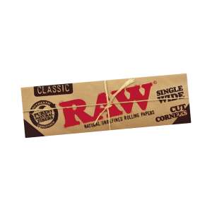 RAW Classic Cut Corners Single Wide (Single Feed) (Display of 50)